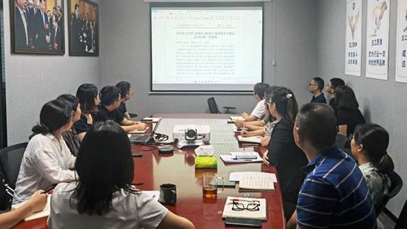 商管子集團(tuán)積極貫徹落實(shí)數(shù)據(jù)化、表格化管理思想
